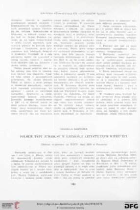 Polskie typy judaików w rzemiośle artystycznym wieku XIX