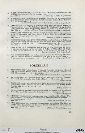 Porzellan (Nr. 244-272)