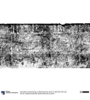 Buchstaben (zweikonturig): [...]EB (Fragment)