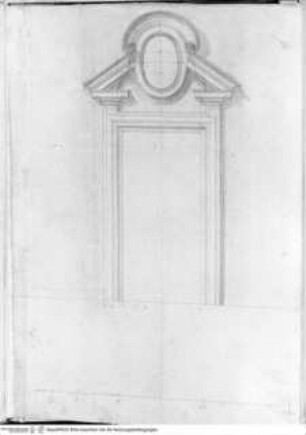 Piena relazione sulla fabbrica (Opus Architectonicum MS), Casa dei Filippini, Hauptportal
