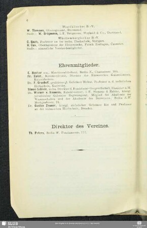 Ehrenmitglieder.