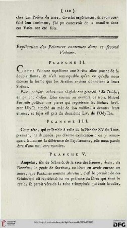 Explication des peintures contenues dans ce second volume