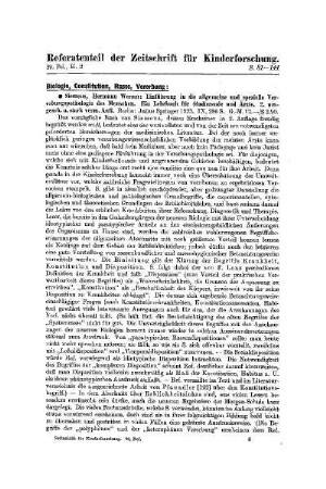 Biologie, Constitution, Rasse, Vererbung