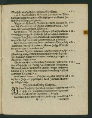 Bücher in allerley Künsten.
