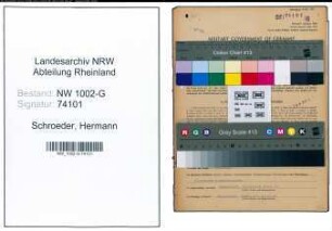 Entnazifizierung Hermann Schroeder, geb. 15.07.1910 (Kaufm.Angest.)