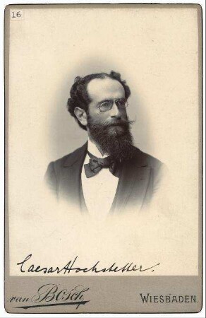 Fotografie von Caesar Hochstetter