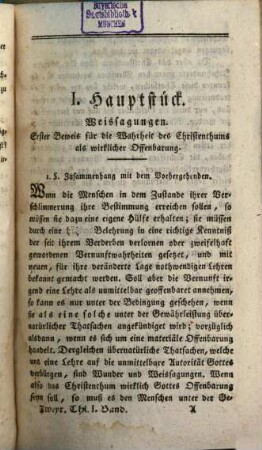 Handbuch der Religions-Wissenschaft für die Candidaten der Philosophie. 2,1