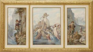 Triptychon: Illustrationen zu Schillers "Berglied"