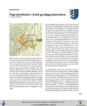 Waltershofen: Eigeninitiative wird großgeschrieben.