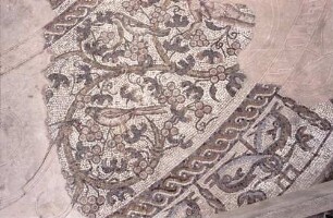 Treviso: römischer Mosaikfußboden im Durchgang am Dom