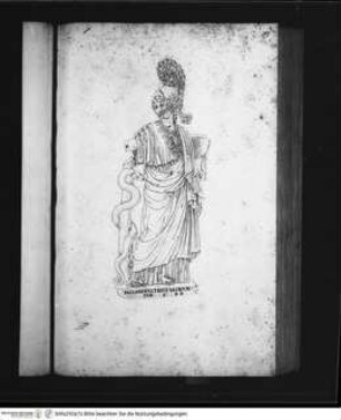 ANTIQUARUM STATUARUM FORMAE ET EFFIGIES, Minerva