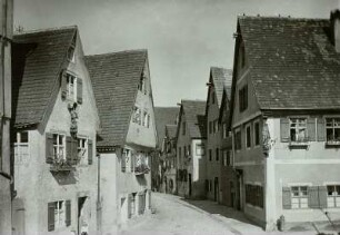 Dinkelsbühl, Straße : Dinkelsbühl. Straße am Kirchhöflein