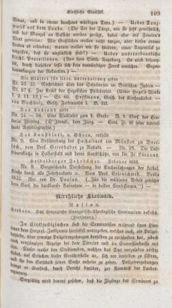 109-112 Kirchliche Statistik