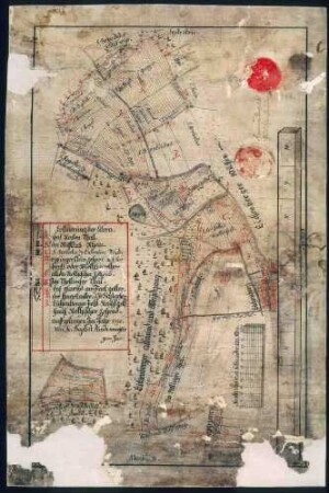 Eichenberg, G. Berkheim, Lkr. Biberach o. T. [Zehntgrenzen zwischen dem Kloster Ochsenhausen und dem Kloster Rot im Bereich des Ortes Eichenberg]