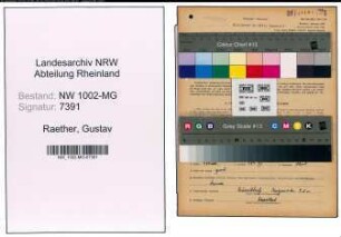 Entnazifizierung Gustav Raether , geb. 01.06.1895 (Schlosser)