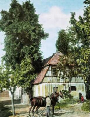Lommatzscher Pflege, Wunschwitz, Bauernhof