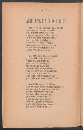 Gabino Ezeiza á Félix Hidalgo