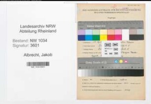 Entnazifizierung Jakob Albrecht , geb. 19.04.1883 (Oberinspektor)