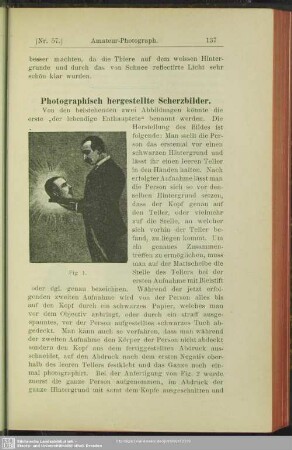 Photographisch hergestellte Scherzbilder