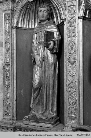 Altar des Heiligen Michael mit Franziskus und Sebastian : Heiliger Franziskus