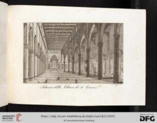 Interno della Chiesa di S. Croce