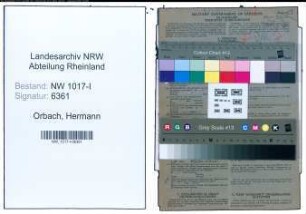 Entnazifizierung Hermann Orbach , geb. 17.10.1903 (Bauhilfsarbeiter)