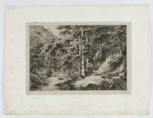 Landschaft mit Boot