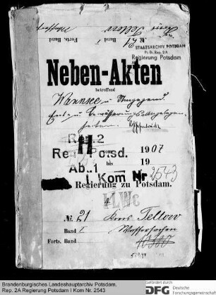 Be- und Entwässerung von Wannsee und Kohlhasenbrück