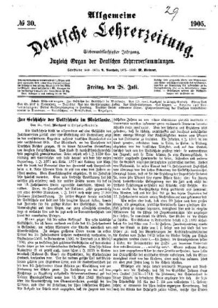 Zur Geschichte der Volksschule im Mosellande