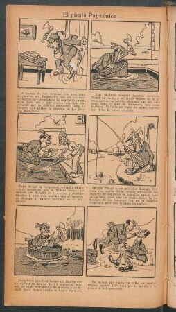 El pirata Papadulce - [Cómic]