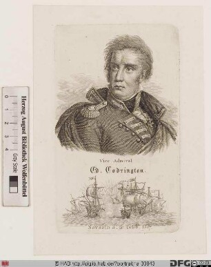 Bildnis Sir Edward Codrington