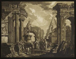 Diogenes beobachtet einen trinkenden Jüngling