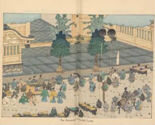 The procession of feudal lords