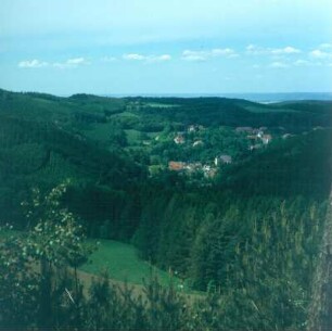 Gottleuba. Blick vom Wachstein