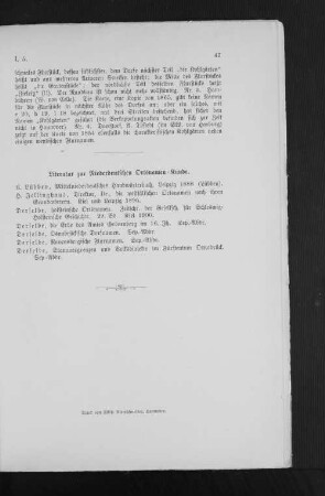 Literatur zur Niederdeutschen Ortsnamen-Kunde.
