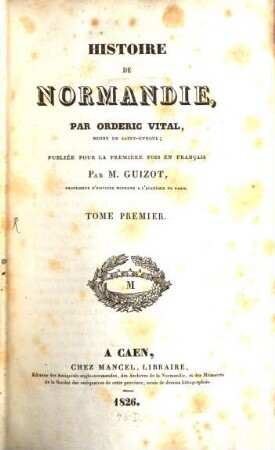 Histoire de Normandie. 1
