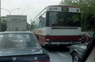Freiburg i. Br.: Verkehr in der Friedrichstraße