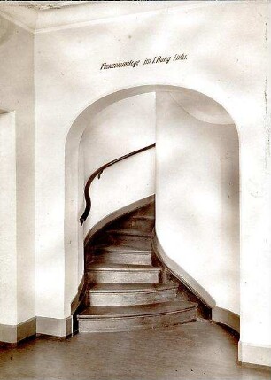 Fischer, Theodor; Heilbronn; Stadt-Theater - Treppe (Innenansicht)