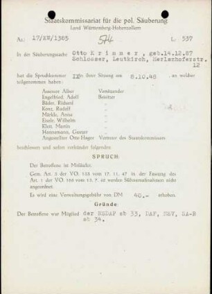 Krimmer, Otto