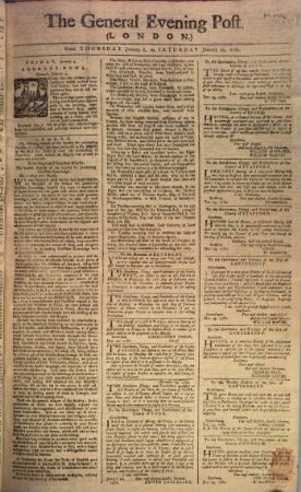 The general evening post. 1761
