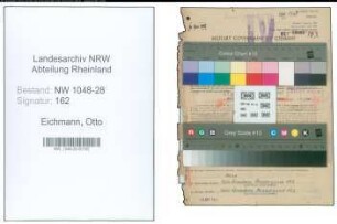 Entnazifizierung Otto Eichmann , geb. 18.03.1896 (Postinspektor)