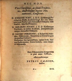 Diss. iur. inaug. ad Legem Iuliam maiestatis