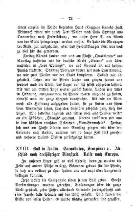 Ball in Austin. Tarandulas, Scorpione u. Abschied nach dreijähriger Dienstzeit. Reise nach Europa
