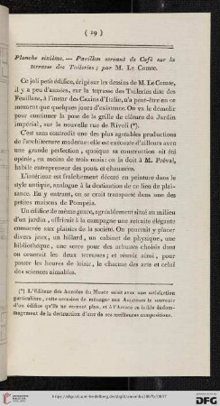 Planche sixième