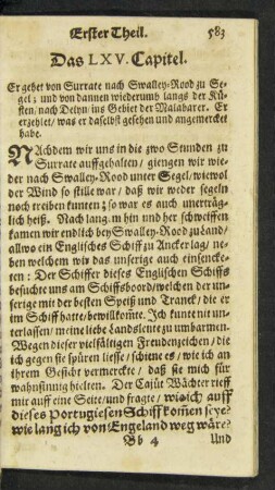 Das LXV. Capitel.