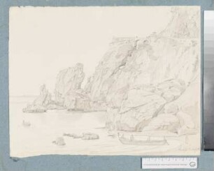 Küstenansicht bei Amalfi