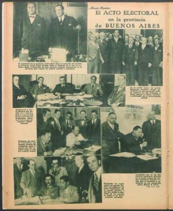 El acto electoral en la provincia de Buenos Aires [Fotografías]