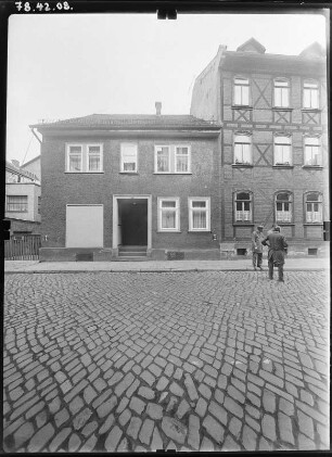 Schmalkalden, Stumpfelsgasse. Wohnhaus. Straßenfront