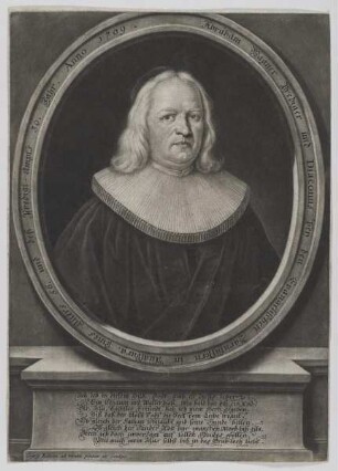 Bildnis des Abraham Wagner