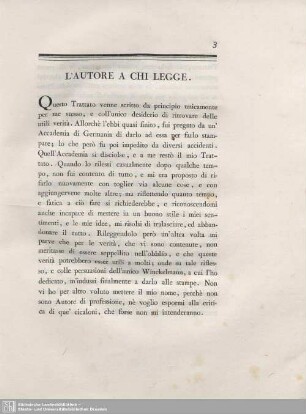 L'Autore A Chi Legge.